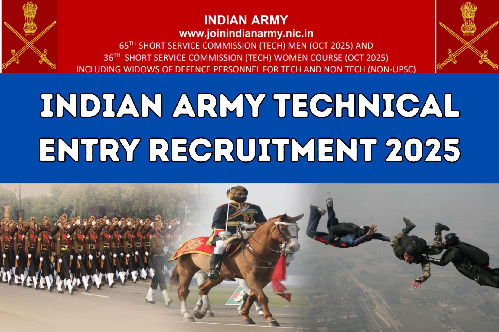Indian Army Technical Entry Recruitment 2025