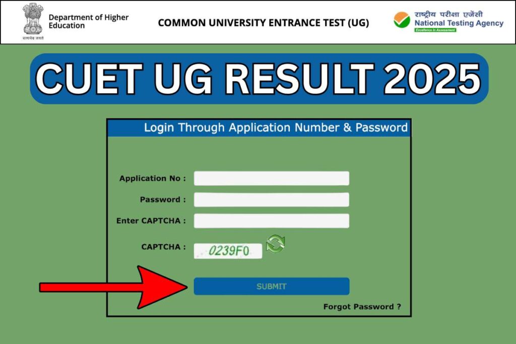 CUET UG Result 2025