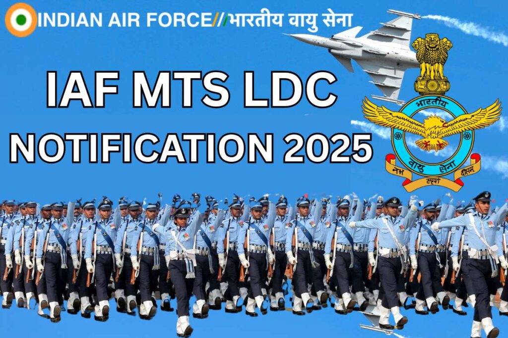 IAF MTS LDC Notification 2025