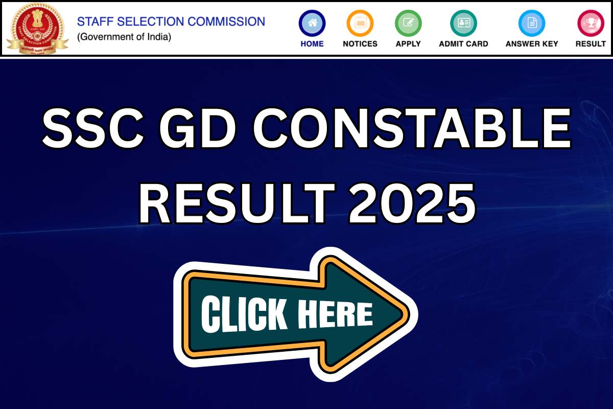 SSC GD Constable Result 2025