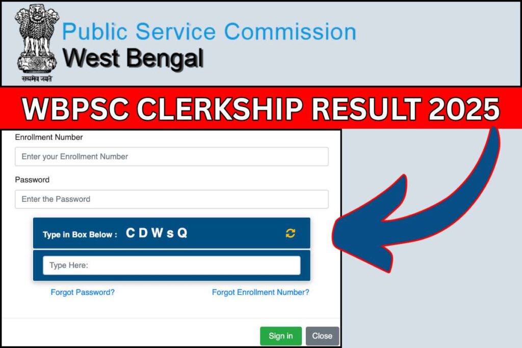 WBPSC Clerkship Result 2025